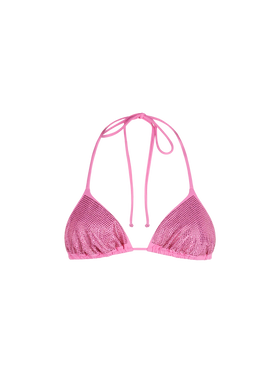 Woman triangle top swimsuit Annabelle with rhinestones - MC2 Saint Barth