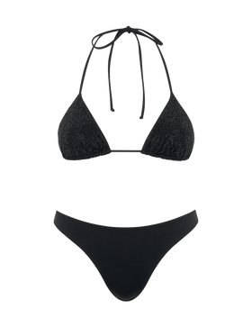 Woman triangle bikini Annabelle Virgo with rhinestones - MC2 Saint Barth