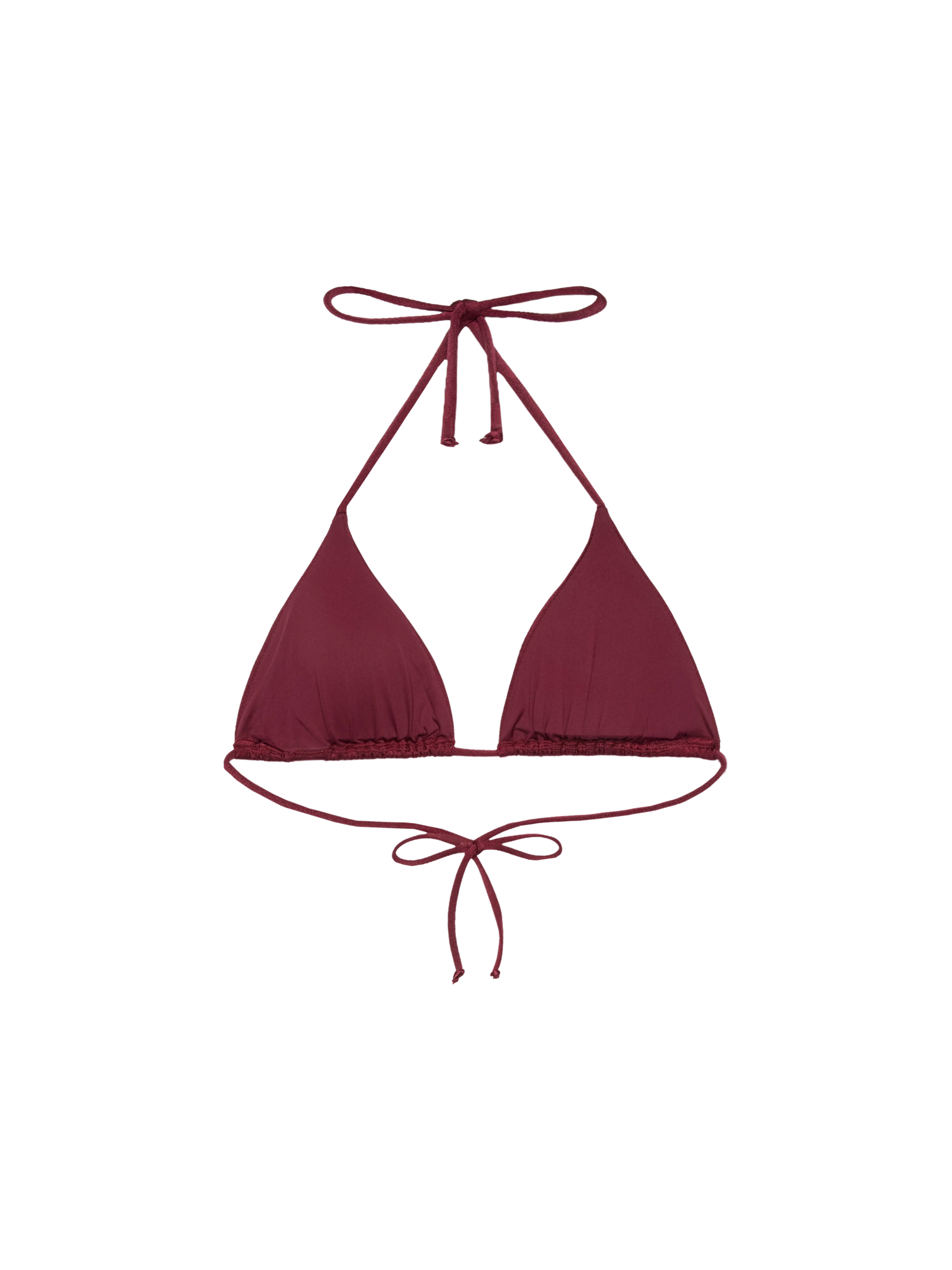 Annabelle riangle top swimsuit with rhinestones - MC2 Saint Barth