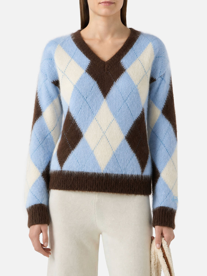 Jersey corto suave Argyle Annecy 