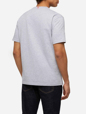 Winter cotton t-shirt Arnott with Cervinia Aprés Ski print - MC2 Saint Barth