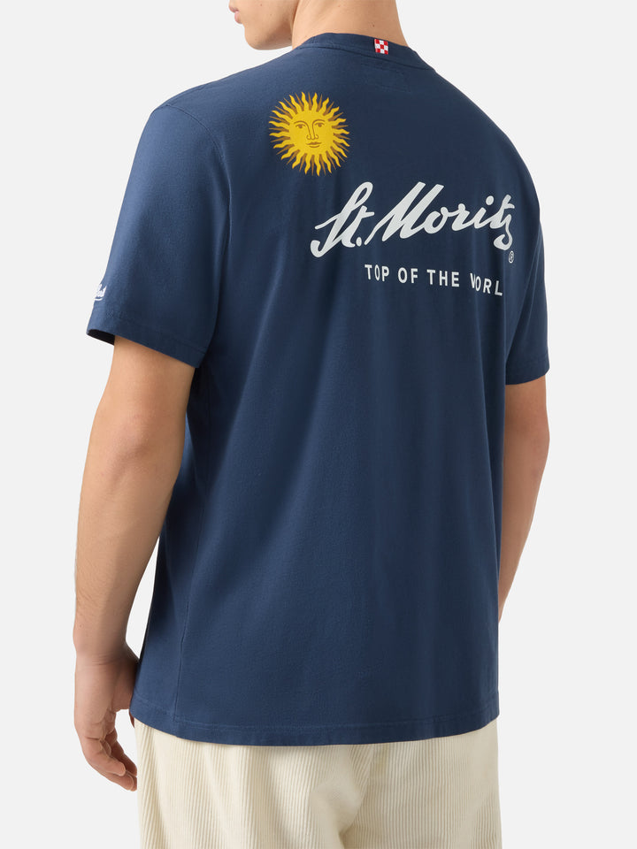 T-shirt Arnott in cotone invernale con stampa St. Moritz | ST. MORITZ TOP OF THE WORLD SPECIAL EDITION