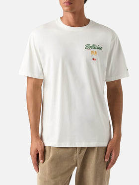 Off white Arnott cotton t-shirt with Bollicine print