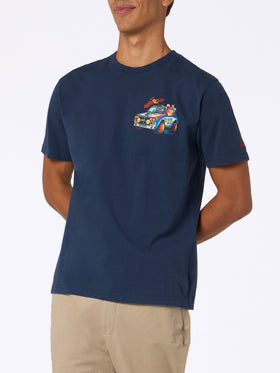 Man heavy cotton t-shirt Arnott with Crypto Paperally print | CRYPTOPUPPETS SPECIAL EDITION - MC2 Saint Barth