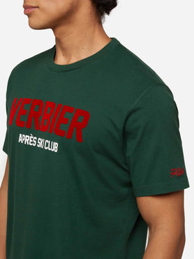 Winter cotton t-shirt Arnott with Verbier Aprés Ski print - MC2 Saint Barth