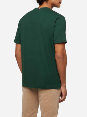 Winter cotton t-shirt Arnott with Verbier Aprés Ski print - MC2 Saint Barth