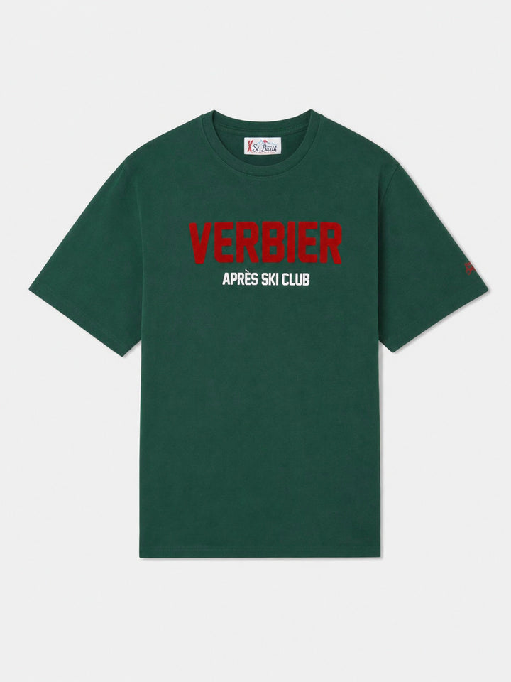 Camiseta de algodón de invierno Arnott con estampado Verbier Aprés Ski 