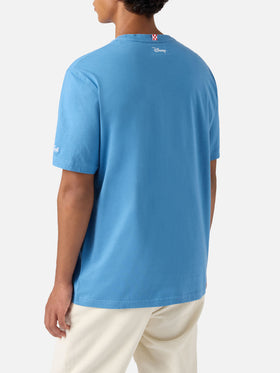 Arnott Baumwoll-T-Shirt in Marineblau mit Dagobert-Duck-Stickerei | DISNEY SONDEREDITION