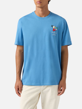 Arnott Baumwoll-T-Shirt in Marineblau mit Dagobert-Duck-Stickerei | DISNEY SONDEREDITION