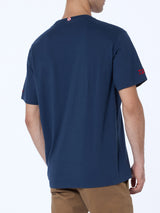 Man heavy cotton t-shirt Arnott with Lavateje er vino embroidery | VACANZE DI NATALE SPECIAL EDITION