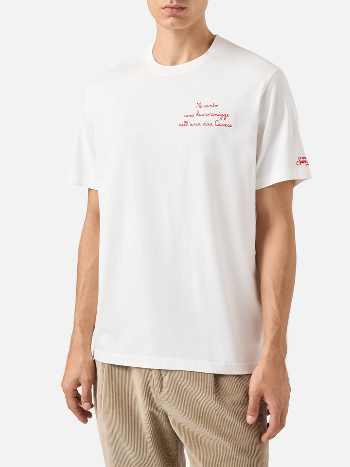 T-shirt in cotone invernale Arnott con ricamo Come Rumenigge... | YUPPIES EDIZIONE SPECIALE