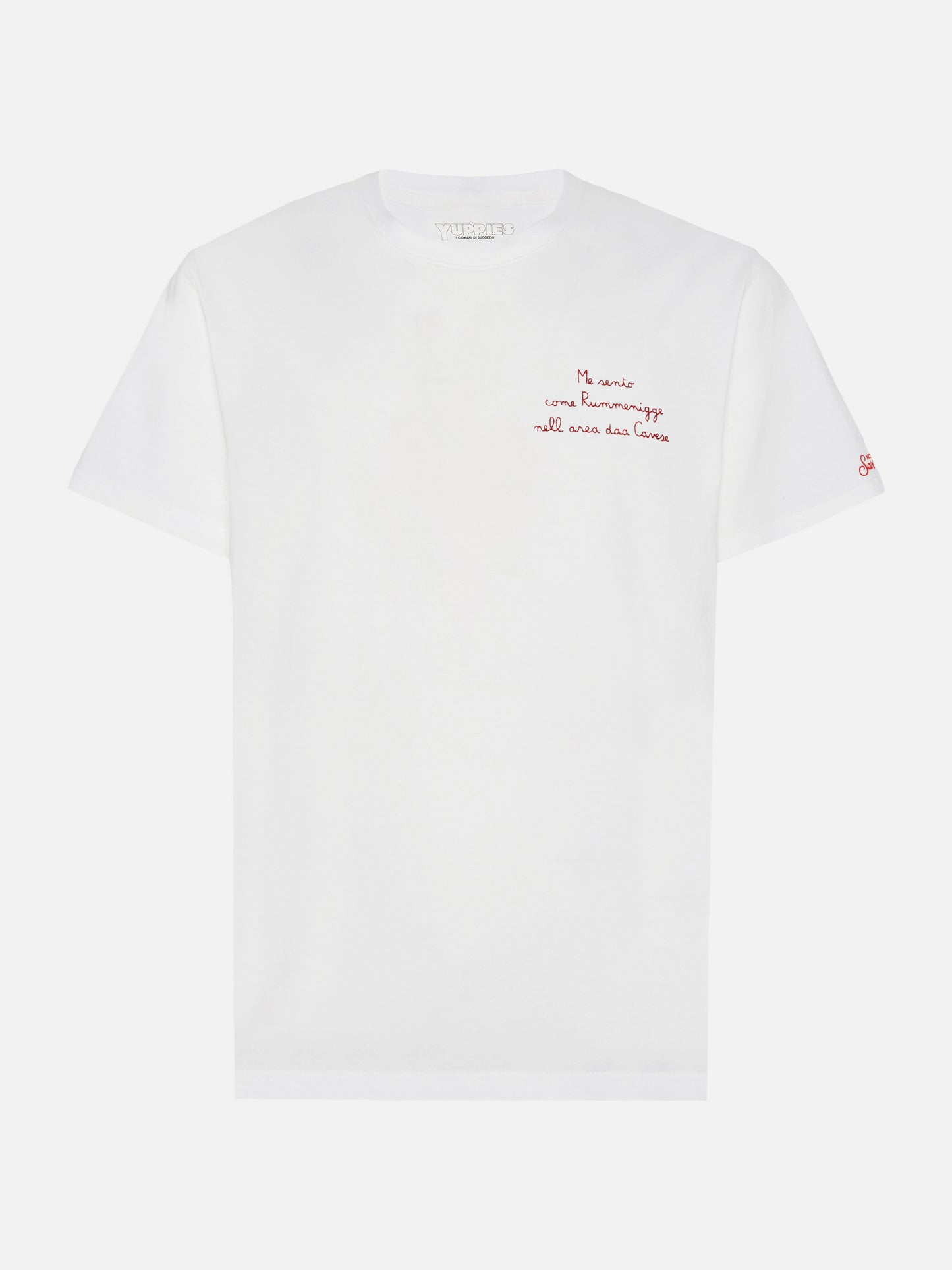 Winter cotton t-shirt Arnott with Come Rumenigge... embroidery | YUPPIES SPECIAL EDITION