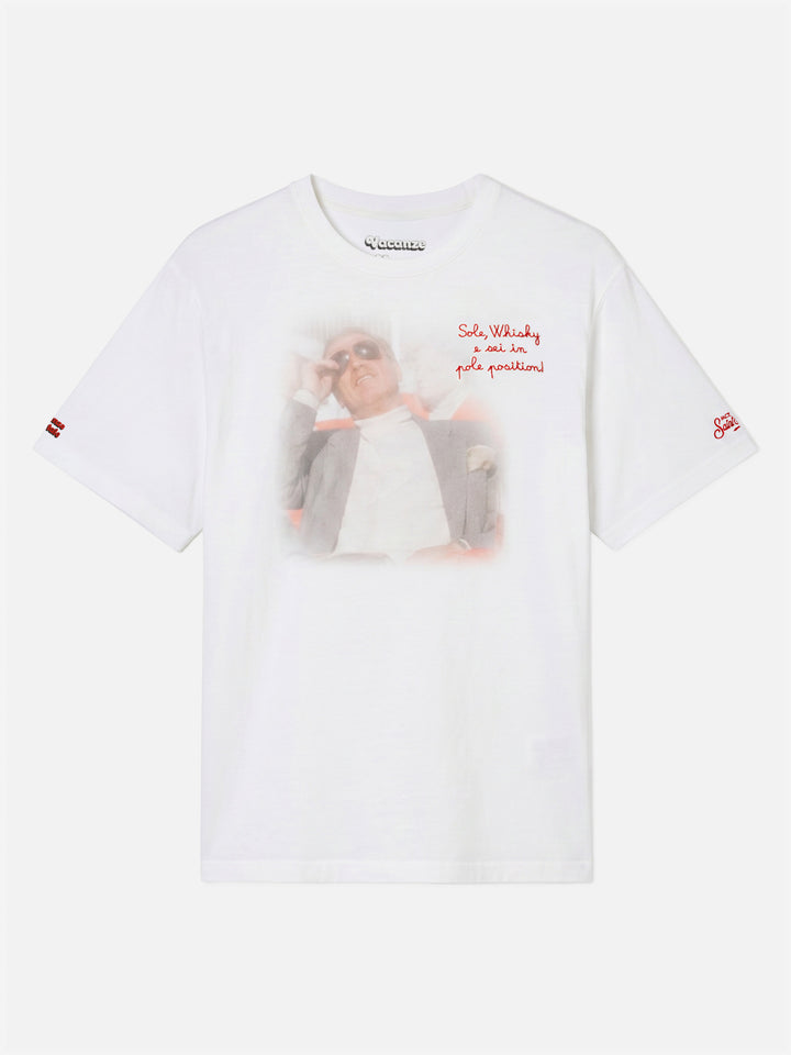 Herren-T-Shirt Arnott mit Sole, Whisky...-Stickerei | VACANZE DI NATALE SONDEREDITION