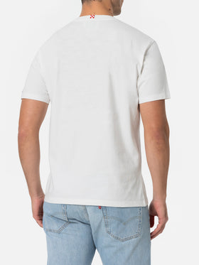 Winter cotton t-shirt Arnott with homer relax print | THE SIMPSON SPECIAL EDITION - MC2 Saint Barth