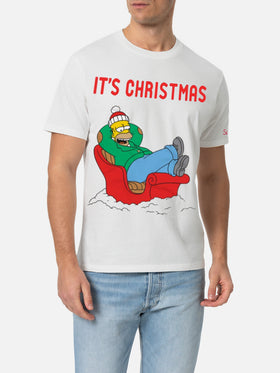 Winter cotton t-shirt Arnott with homer relax print | THE SIMPSON SPECIAL EDITION - MC2 Saint Barth