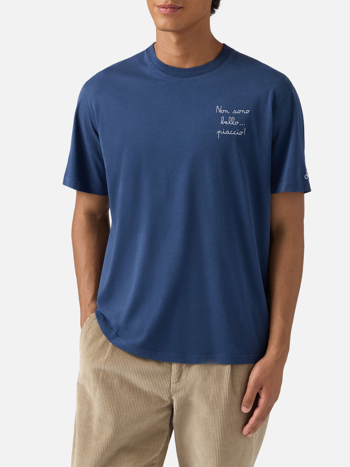 Winter cotton t-shirt Arnott Warm with Non sono bello … piaccio! embroidery | VACANZE DI NATALE SPECIAL EDITION