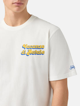 Winter cotton t-shirt Arnott Warm with logo film print | VACANZE DI NATALE SPECIAL EDITION