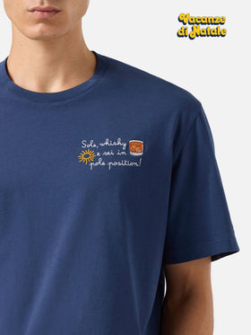 Winter cotton t-shirt Arnott Warm with Sole, wishy e sei in pole position! embroidery | VACANZE DI NATALE SPECIAL EDITION