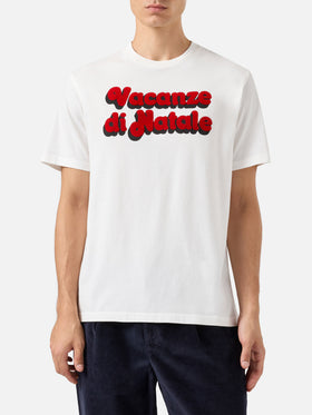 Winter cotton t-shirt Arnott Warm with logo film flock | VACANZE DI NATALE SPECIAL EDITION