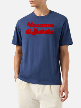 T-shirt Arnott Warm in cotone invernale con stampa flock locandina film | VACANZE DI NATALE SPECIAL EDITION