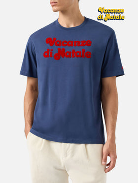 Winter-Baumwoll-T-Shirt Arnott Warm mit Logo-Flockdruck | VACANZE DI NATALE SPECIAL EDITION