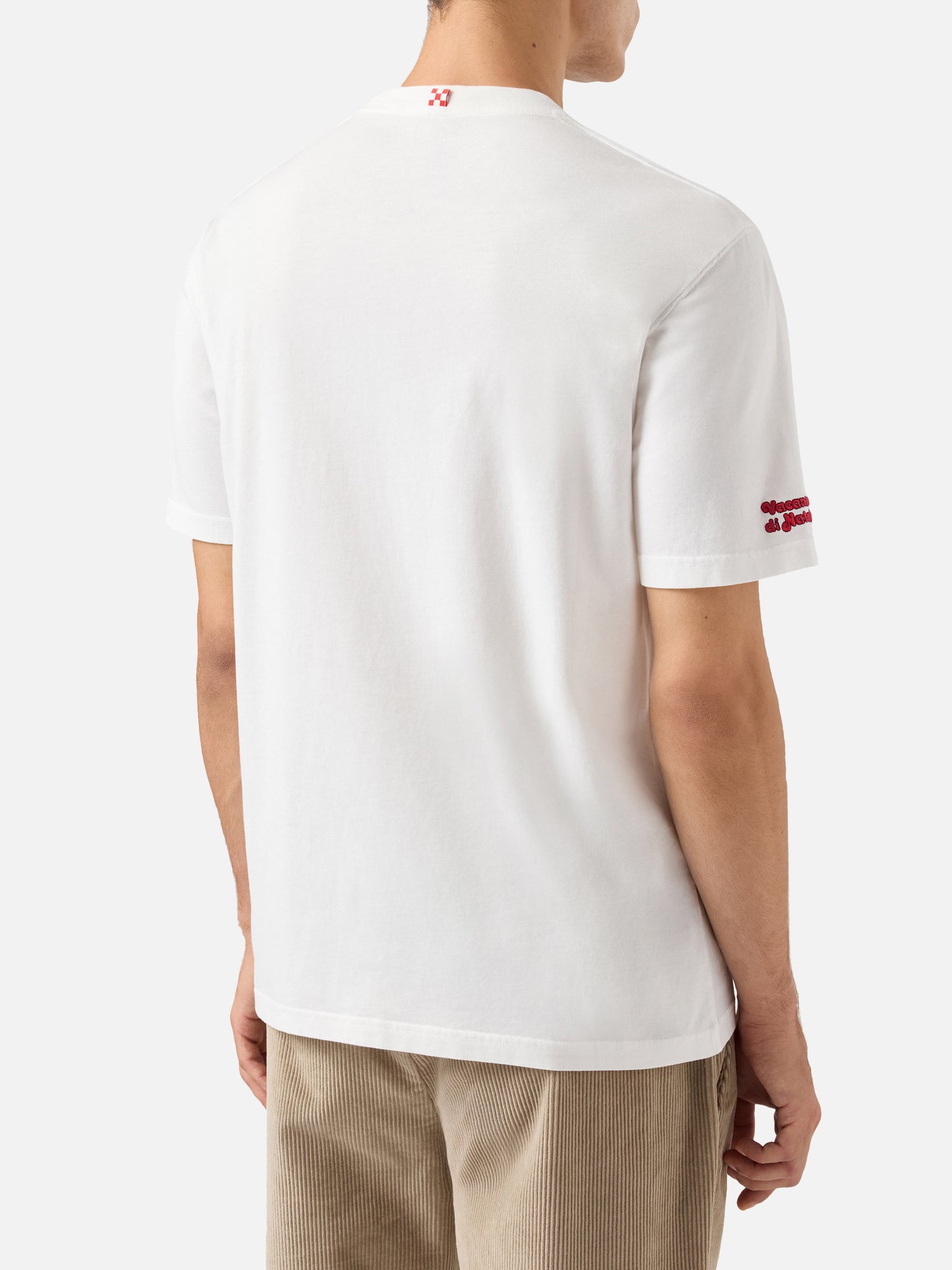 T-shirt Arnott Warm in cotone invernale con ricamo Sole whisky e sei in pole position! | VACANZE DI NATALE SPECIAL EDITION