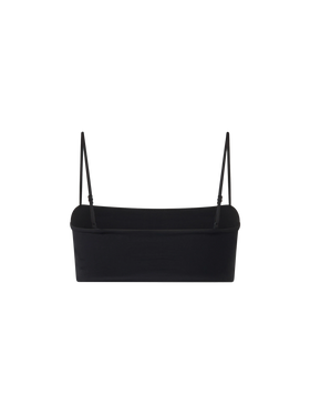 Woman zebra bandeau top swimsuit with rhinestones - MC2 Saint Barth