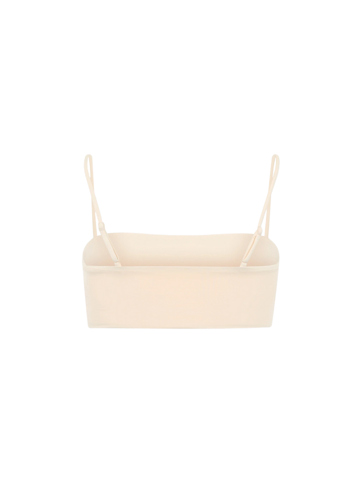 Woman bandeau top swimsuit Athena with rhinestones - MC2 Saint Barth