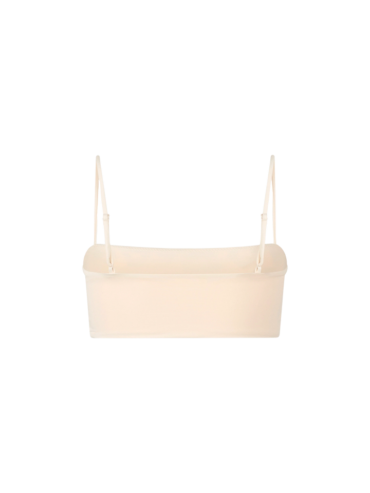 Woman animalier bandeau top swimsuit Athena with rhinestones - MC2 Saint Barth