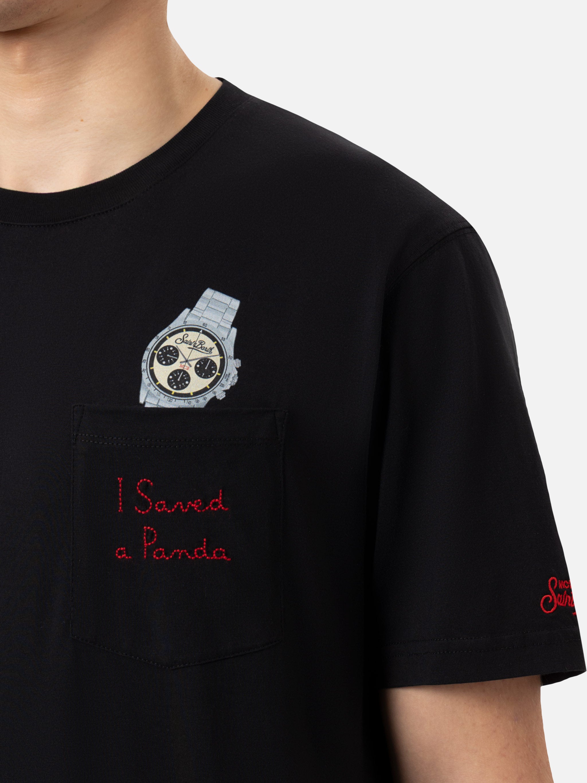 T-shirt Homme Personnalisé Avec Broderie - 100% Coton - Taille Unique - Neuf Avec étiquettes