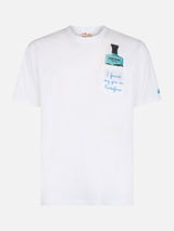 Herren-Baumwoll-T-Shirt Austin mit Portofino Gin-Stickerei | PORTOFINO DRY GIN SONDEREDITION