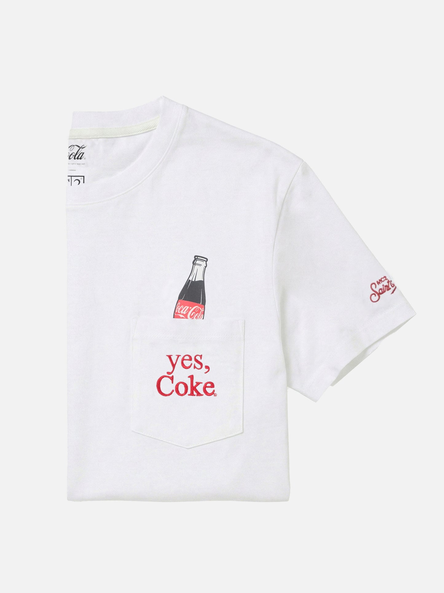 T-shirt Austin blanc avec imprimé Yes, Coke | Édition spéciale 