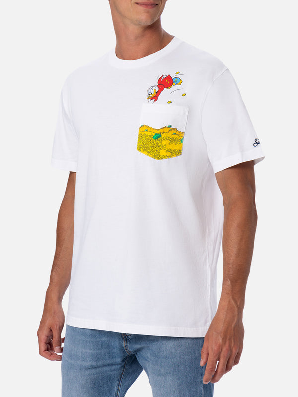 Herren-Baumwoll-T-Shirt Austin mit Aufdruck „Onkel Dagobert“ | ©DISNEY SONDEREDITION