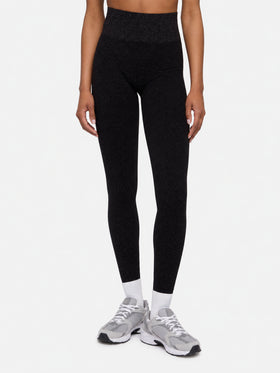 Black lurex legging Avice