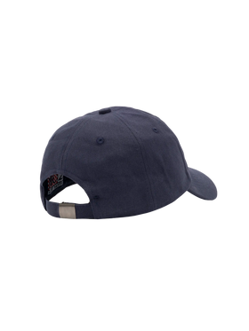 Baseball navy blue cotton cap with embroidery - MC2 Saint Barth