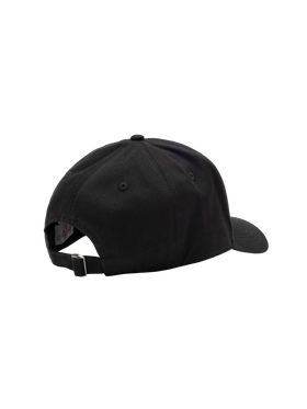 Baseball black cotton cap with rhinestones - MC2 Saint Barth
