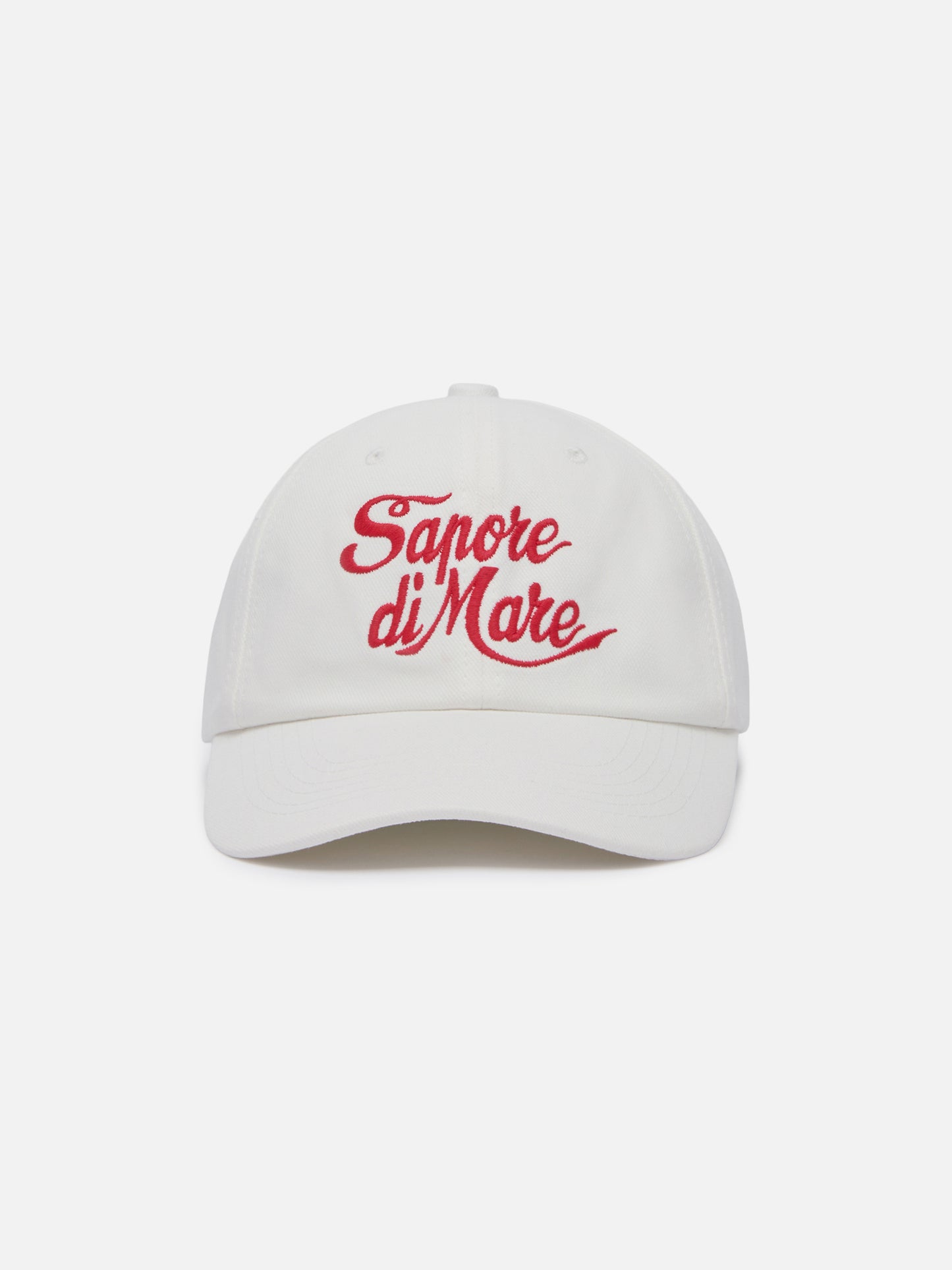 Baseball white cotton cap with embroidery | SAPORE DI MARE SPECIAL EDITION
