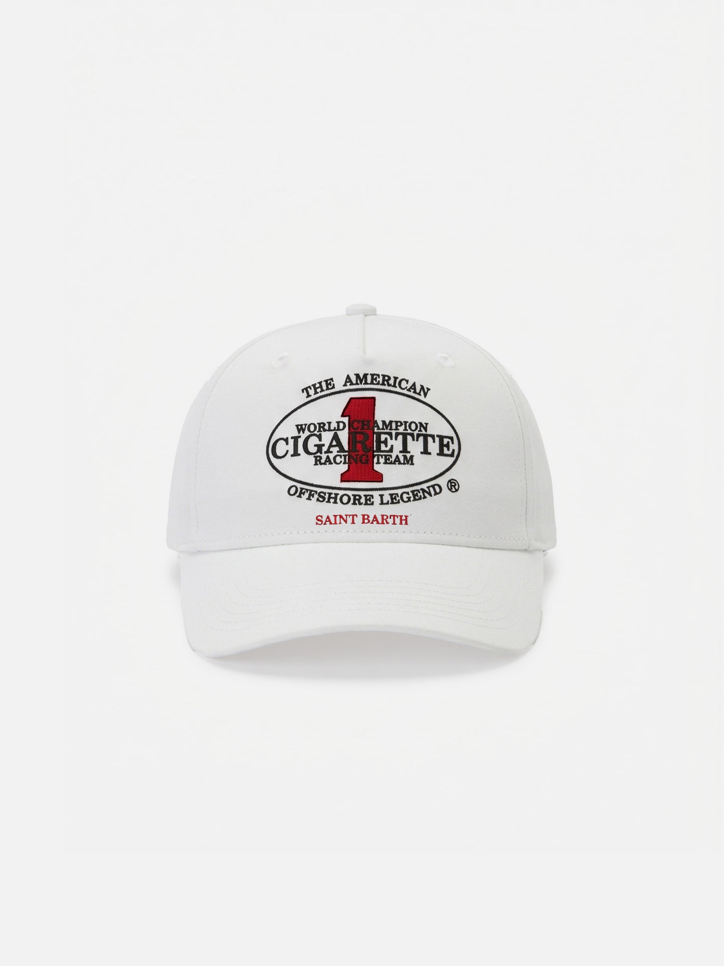 Gorra de béisbol con visera en blanco con bordado Cigarette | CIGARETTE SPECIAL EDITION 