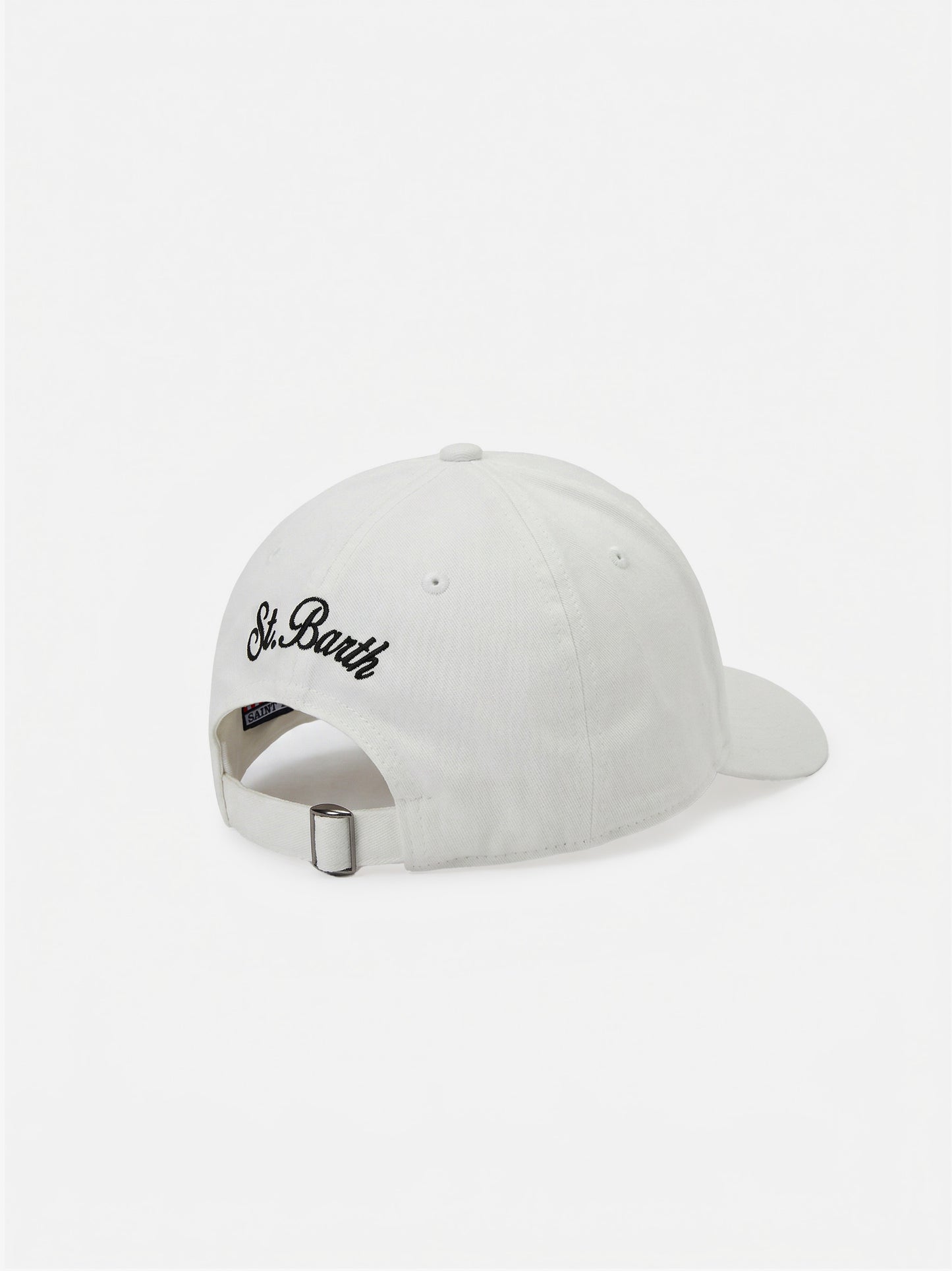 Cappellino Baseball con visiera in bianco con ricamo Cigarette | Special Edition