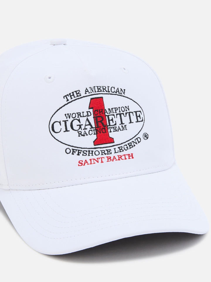 Gorra de béisbol con visera en blanco con bordado Cigarette | CIGARETTE SPECIAL EDITION 