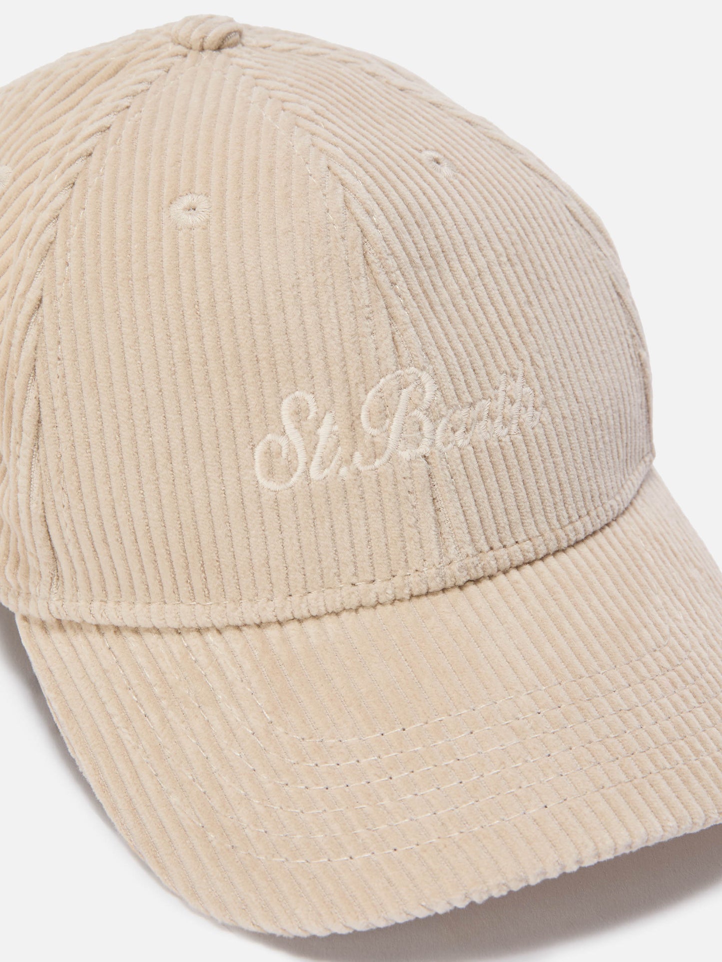 Baseball Cap Corduroy in beige corduroy velvet