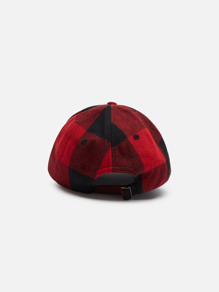 Check felt Baseball cap with St. Barth embroidery - MC2 Saint Barth