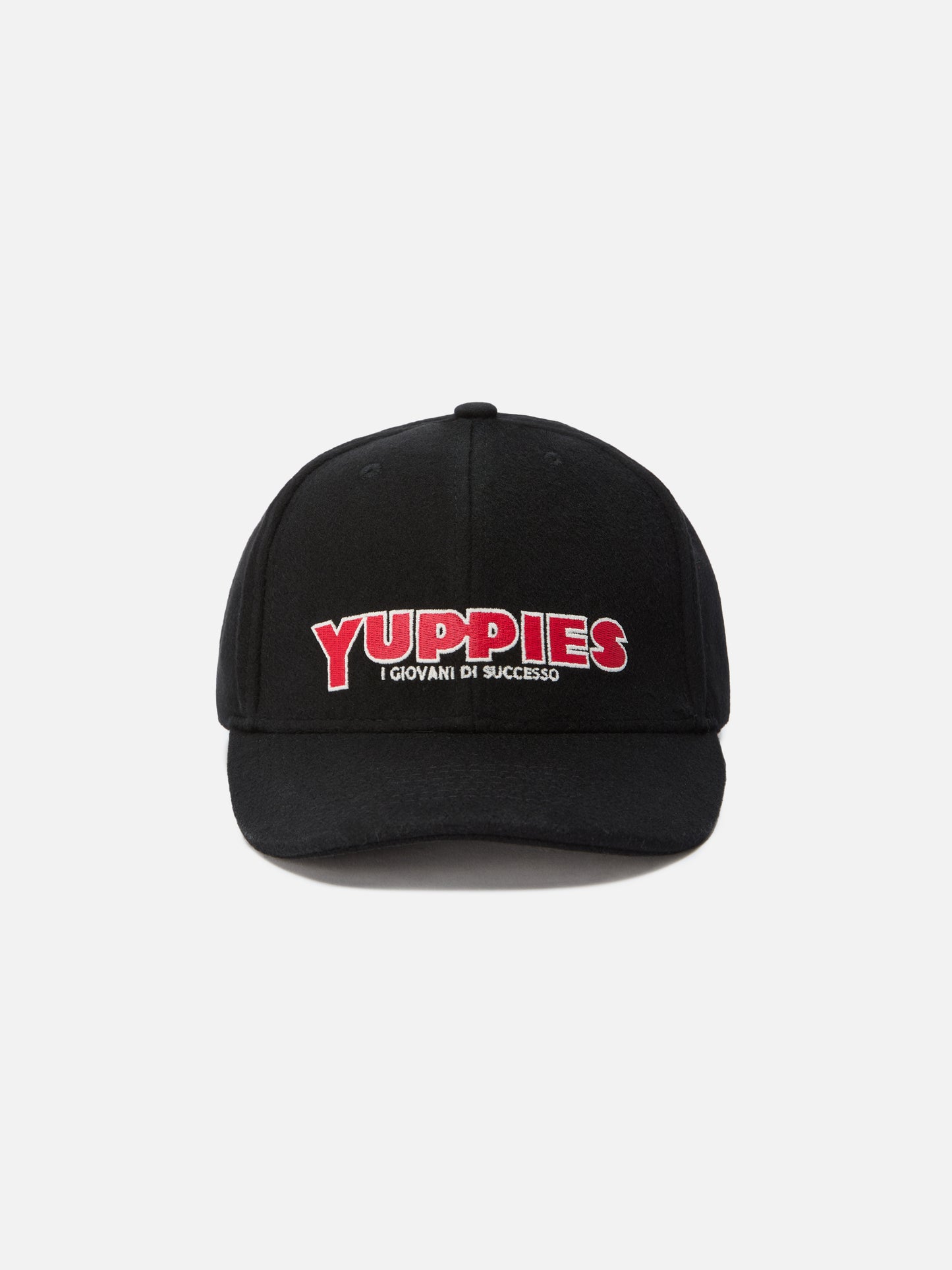 Cappello con visiera Baseball Wool in misto lana con ricamo Yuppies | YUPPIES SPECIAL EDITION