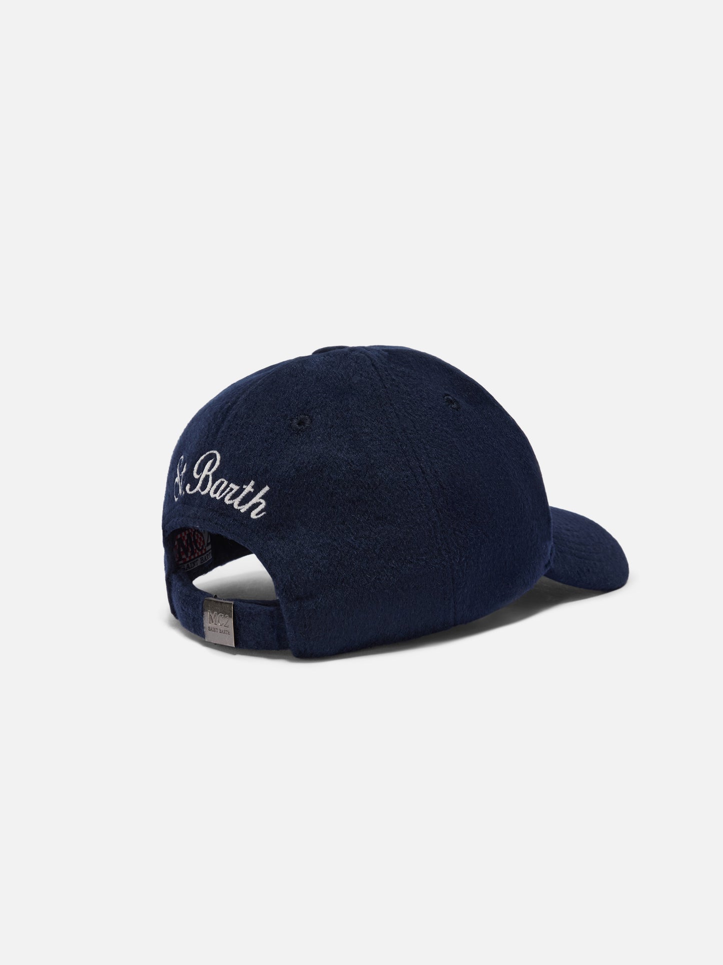 Cappello con visiera Baseball Wool in misto lana con ricamo Vacanze di Natale | VACANZE DI NATALE SPECIAL EDITION