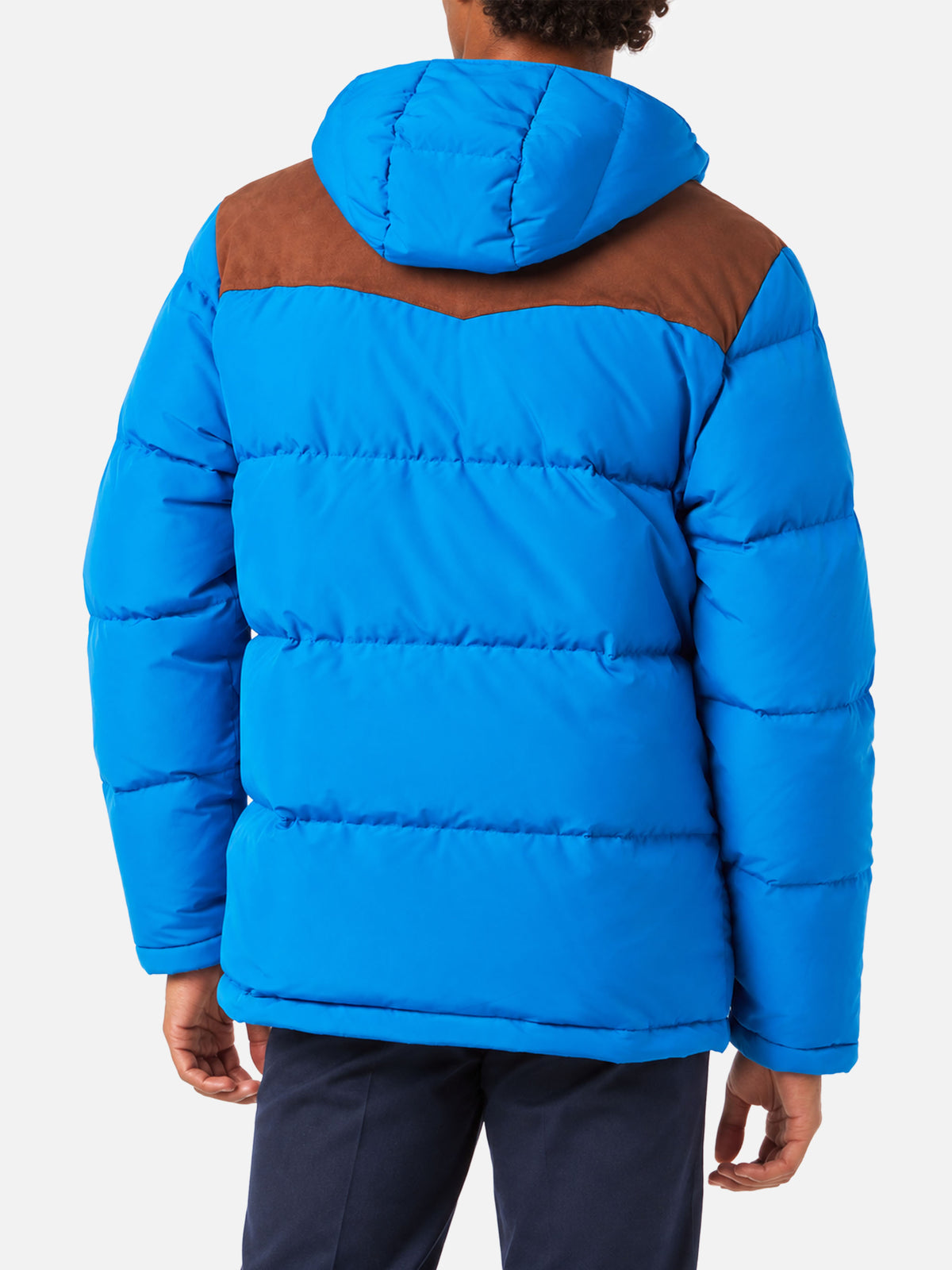 Chaqueta de plumón con capucha Baxter bluette 