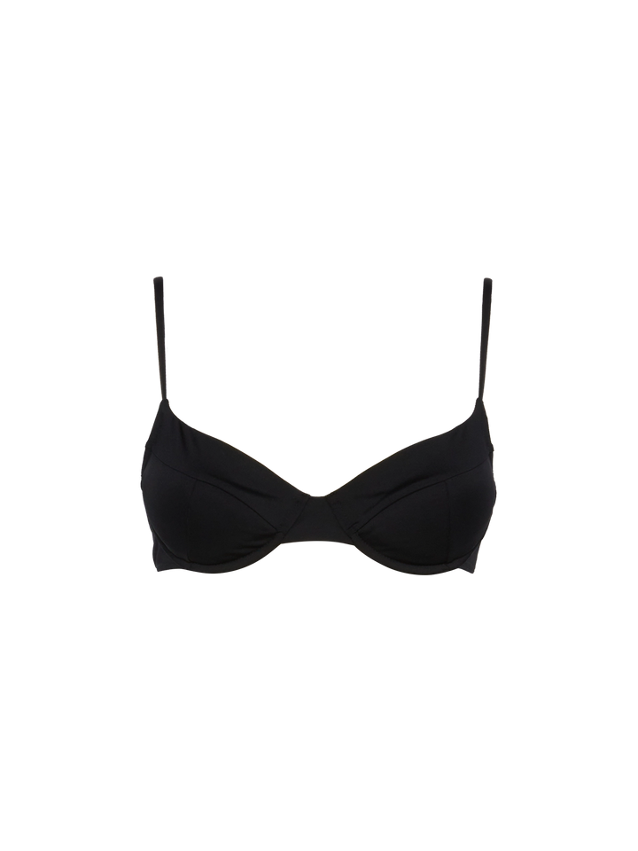 Bea bralette nera con ferretto