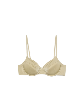 Bea underwired shimmer gold bralette - MC2 Saint Barth