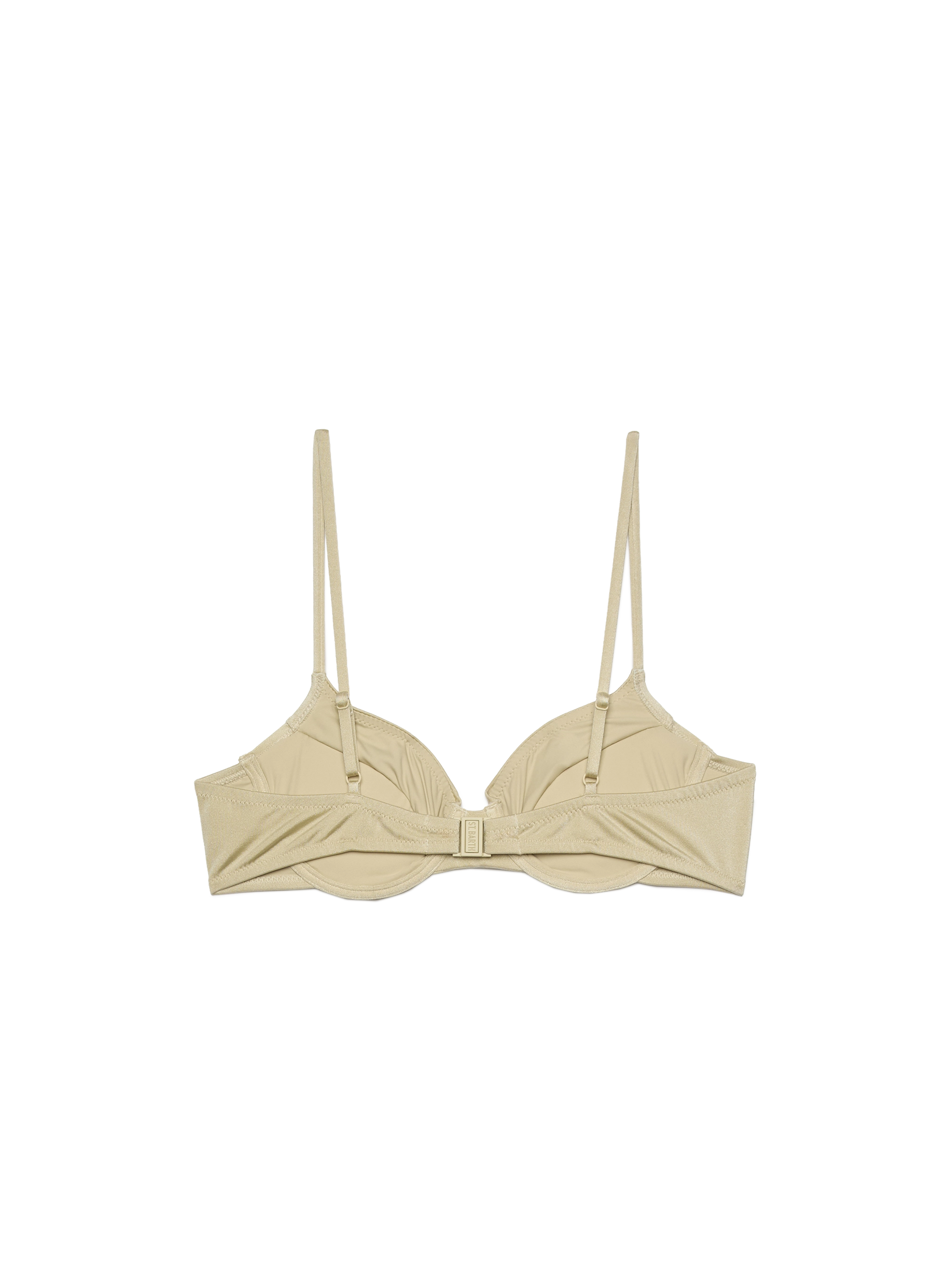 Bea underwired shimmer gold bralette - MC2 Saint Barth