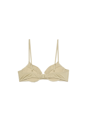 Bea underwired shimmer gold bralette - MC2 Saint Barth