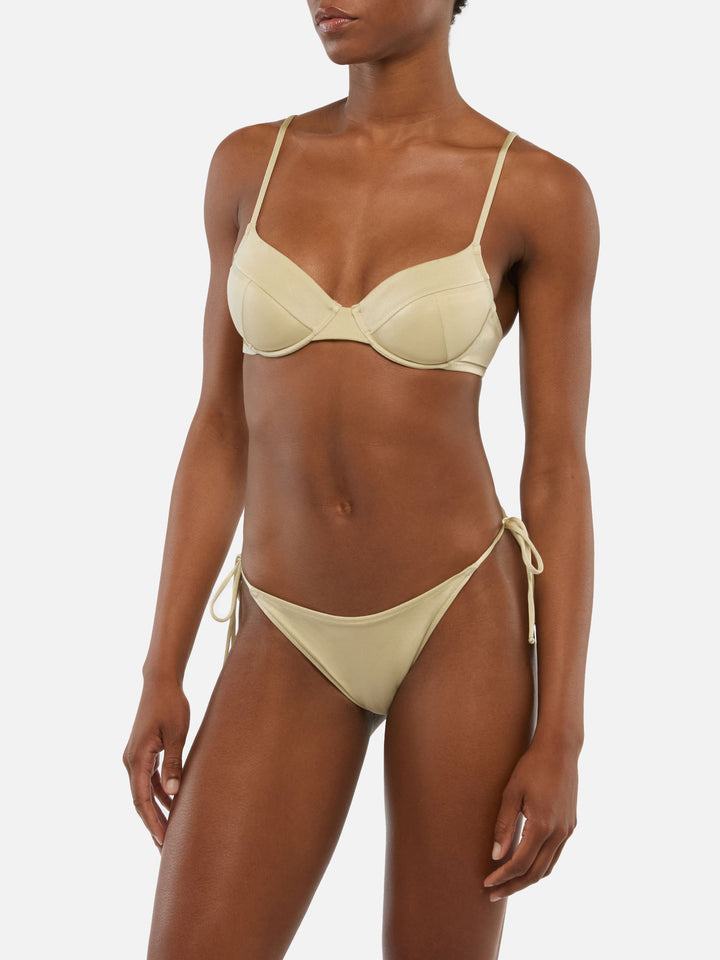 Bea Virgo Gold-Bralette-Bikini